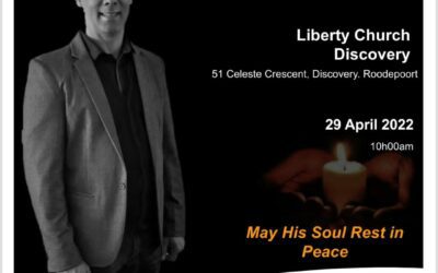 Farewell: Rev. Craig Matthew Van Wyk